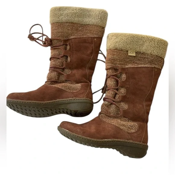 UGG Australia Torrey Woven
Winter Boots Women’s Size 8
39 Brown Leather Wool - Picture 7 of 11